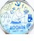 ムーミン ミラー ブルー MOOMIN SUMMER