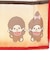 モンチッチ モンチッチくん×モンチッチちゃん メッシュバッグインバッグ (レッド)