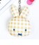 ミッフィー miffy フェイスキーホルダー (イエロー) ギンガムポップシリーズ