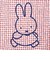 ミッフィー miffy ミニトートバッグ (レッド) ギンガムポップシリーズ