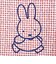 ミッフィー miffy ミニトートバッグ (レッド) ギンガムポップシリーズ