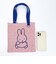 ミッフィー miffy ミニトートバッグ (レッド) ギンガムポップシリーズ