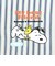 スヌーピー 巾着 ストライプ ブルー SNOOPY