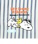 スヌーピー 巾着 ストライプ ブルー SNOOPY