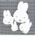 ミッフィー miffy フェイスパスケース ベージュ ふわふわシリーズ