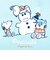 スヌーピー 巾着(M) (ブルー) ウィンターブラザーシリーズ 日本製 SNOOPY