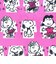 スヌーピー 巾着(M) PEANUTS 75th (ピンク) 日本製 SNOOPY