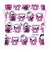 スヌーピー 巾着(M) PEANUTS 75th (ピンク) 日本製 SNOOPY