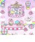 サンリオキャラクターズ サーカス キラキラシール 文具 Sanrio