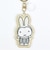 ミッフィー miffy 刺繍マスコットキーチェーン ゆきのひ/スノー キーホルダー