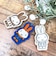 ミッフィー miffy 刺繍マスコットキーチェーン ゆきのひ/スノー キーホルダー