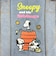 スヌーピー 刺繍トートバッグ サックス ルートート ROOTOTE SNOOPY