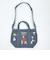 スヌーピー 刺繍トートバッグ サックス ルートート ROOTOTE SNOOPY