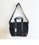 スヌーピー 2wayトートバッグ ブラック ルートート ROOTOTE SNOOPY