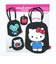 サンリオ ハローキティ トートバッグ＆ミニポーチセット ネコリョーシカ ブラック ルートート ROOTOTE Sanrio
