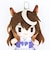 ウマ娘 シンデレラグレイ シンボリルドルフ Chibiぬいおすわりマスコット ぬいぐるみ