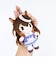 ウマ娘 シンデレラグレイ シンボリルドルフ Chibiぬいおすわりマスコット ぬいぐるみ