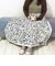 スヌーピー ボア付きウォームクロス アイボリー ブランケット SNOOPY