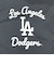 MLB(メジャーリーグ) ドジャース ナップザック ブラック バッグ