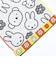 ミッフィー miffy フェイスタオル ブルーナカラー ホワイト 西川 日本製