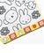 ミッフィー miffy ウォッシュタオル ブルーナカラー ホワイト ハンカチ 西川 日本製