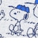 スヌーピー ウッドストック フェイスタオル イエロー 西川 日本製 SNOOPY