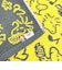 スヌーピー フェイスタオル Baseball グレー 西川 日本製 SNOOPY