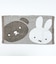 ミッフィー miffy のびのびタオルピローケース チェック柄 ブラウン 枕カバー SNOOPY