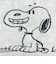 スヌーピー のびのびタオルピローケース グレー I LIKEシリーズ 枕カバー SNOOPY