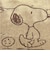 スヌーピー のびのびタオルピローケース ブラウン Cookie 枕カバー SNOOPY