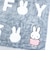 ミッフィー miffy ミニタオル ボンボン グレー ハンカチ 西川