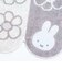 ミッフィー miffy ミニタオル スカラップ グレー ハンカチ 西川