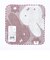 ミッフィー miffy ミニミニタオル メラニー グリーン ハンカチ 西川