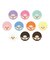 モンチッチ COLORS トレーディングモコモコボア缶バッジ 全10種 コンプリートBOX
