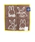 ミッフィー miffy × 鳥獣戯画 ミニタオル わいわいガヤガヤ ハンカチ