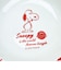 スヌーピー カレー皿 (レッド) アメリカンチェックシリーズ 食器 日本製 SNOOPY