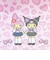 サンリオ マイメロディ＆クロミ シール台紙 文具 Sanrio