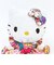 サンリオ ハローキティ マスコットキーホルダー ラッピング柄 (ピンク) Sanrio