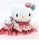 サンリオ ハローキティ マスコットキーホルダー ラッピング柄 (ピンク) Sanrio