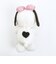 スヌーピー ベル ピンクストライプ  ハート ぬいぐるみ(S) SNOOPY