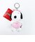 スヌーピー ベル プチふわマスコット ブラック ハート SNOOPY