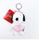 スヌーピー ベル プチふわマスコット ブラック ハート SNOOPY