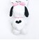 スヌーピー ベル プチふわマスコット ブラック ハート SNOOPY