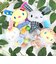 サンリオ ウサハナ マスコットコレクションキーホルダー (カラフル) 平成レトロ Sanrio