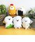 お文具といっしょ おにぎり ぬい具るみミニキーリング