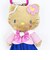 サンリオ 日焼けキティ コギャル スタイルアップマスコットキーホルダー Sanrio