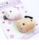 サンリオ ハローキティ ぬいぐるみマルチクリップ (カオハナ&フ゛ラック) Sanrio