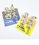 スヌーピー クリップ4個セット (アイライクB) 文具 日本製 SNOOPY