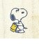 スヌーピー ウォッシュタオル (Washing) ベージュ ハンカチ 西川 日本製 SNOOPY