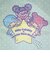 セサミストリート アビー × サンリオ キキララ ステッカー (ブルー) シール 文具 Sanrio